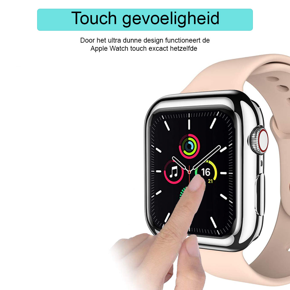 Apple Watch silicone case - silver