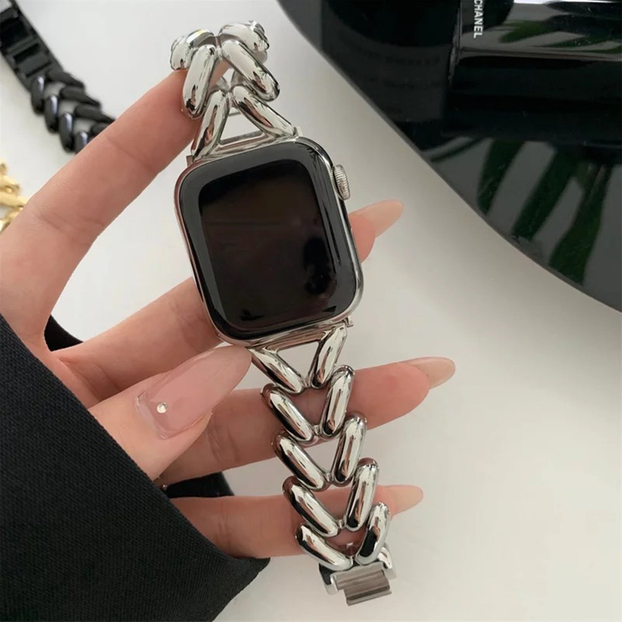 Apple Watch V strap - silver
