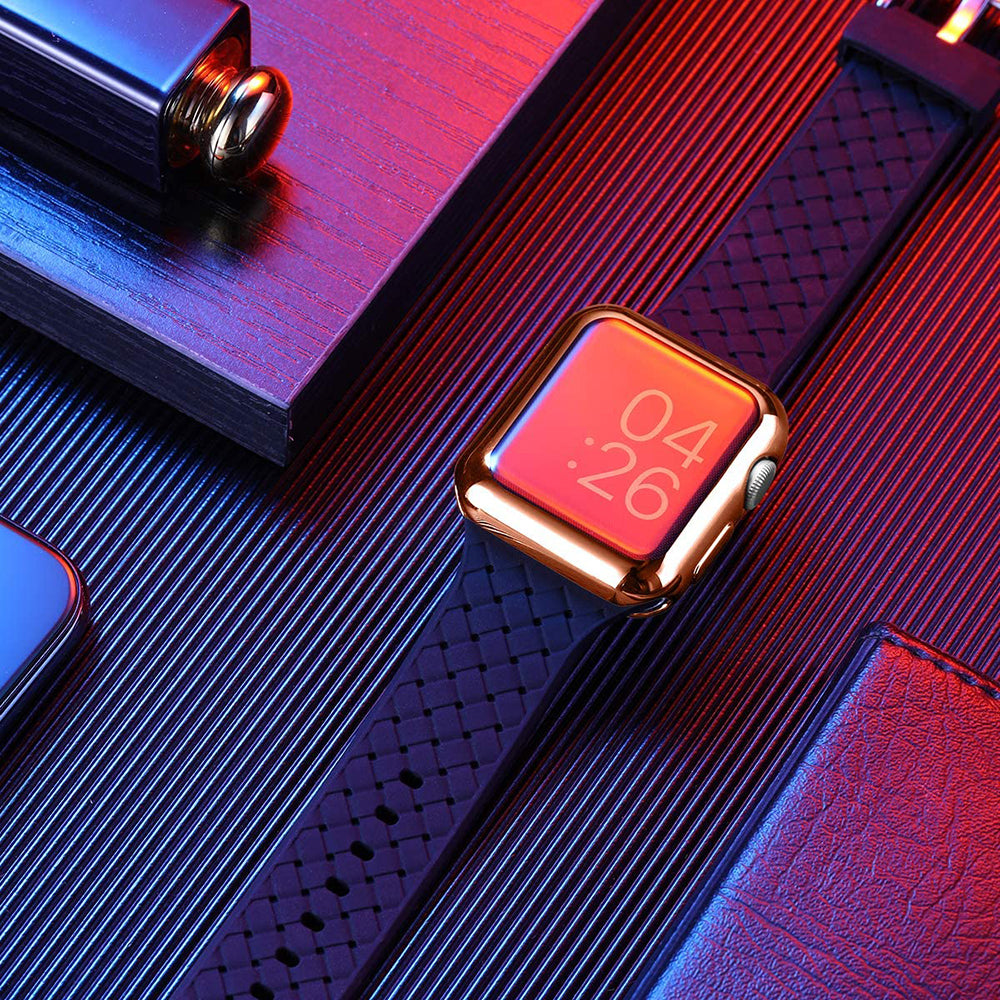 Apple Watch silicone case - gold
