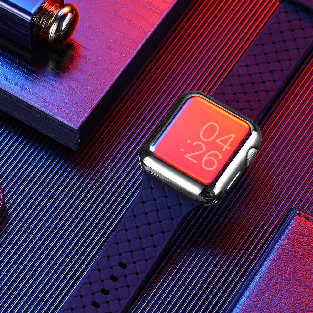 Apple Watch silicone case - silver