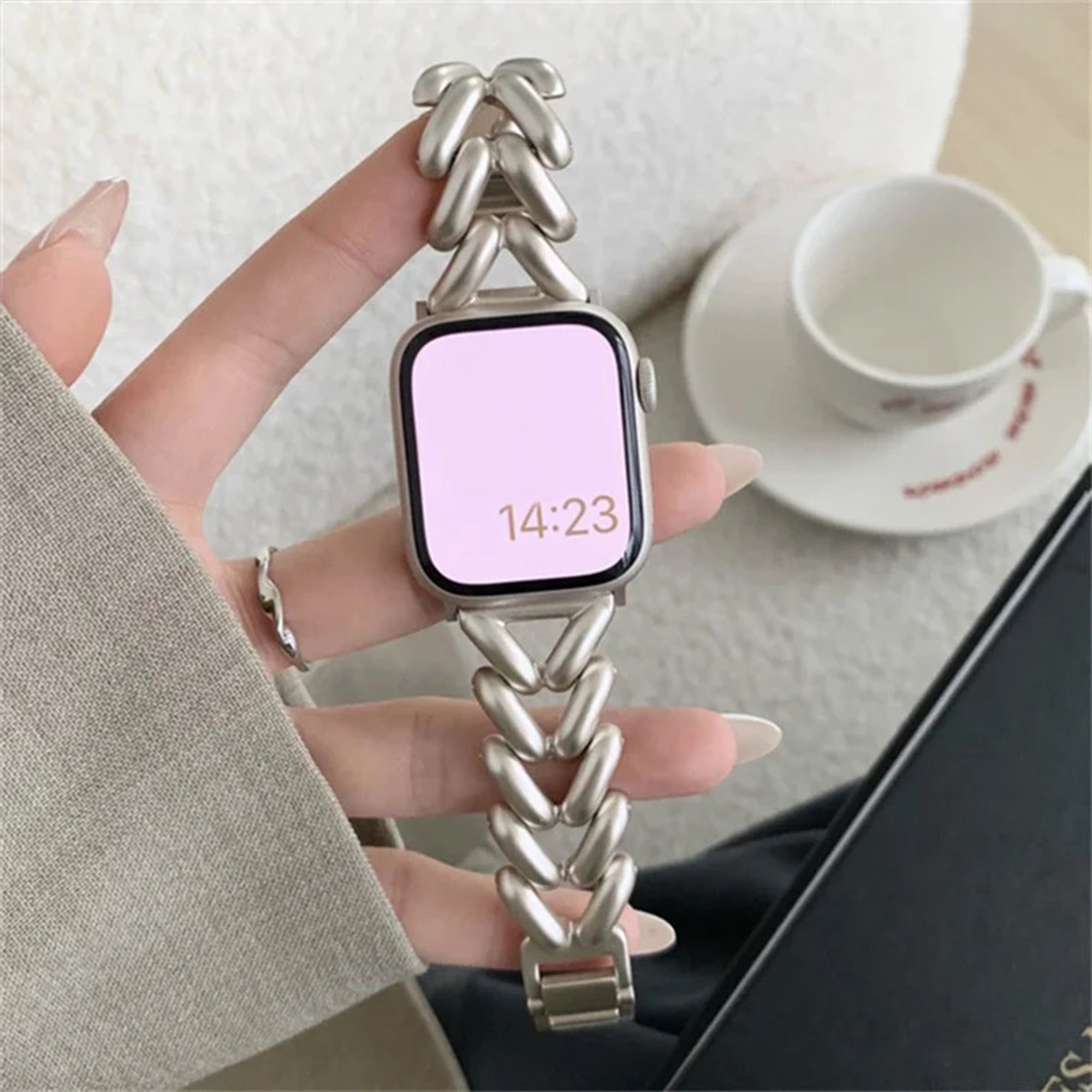 Apple Watch V strap - starlight