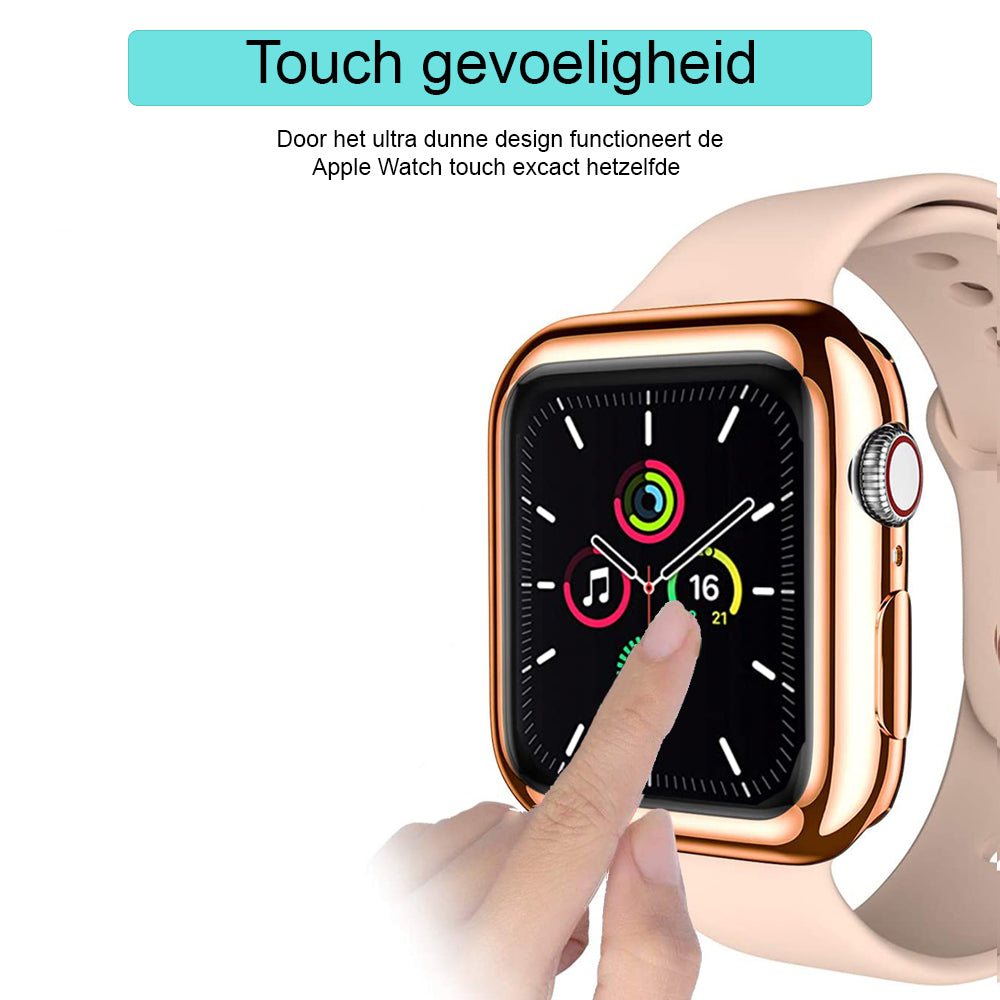 Apple Watch silicone case - gold