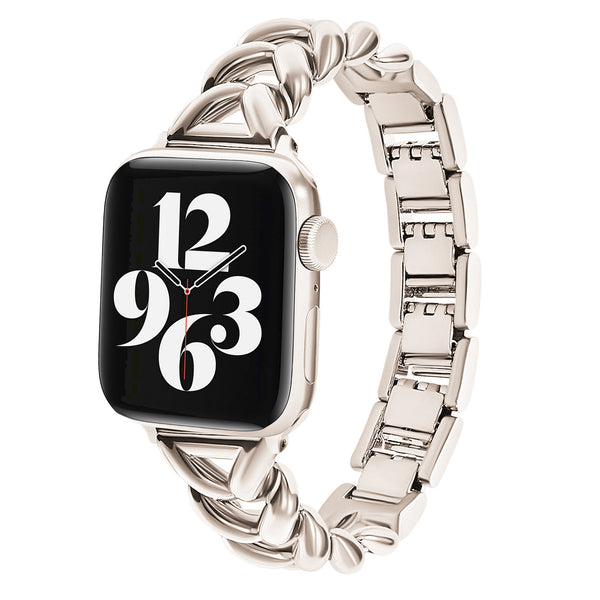 Apple Watch V-Armband – Sternenlicht