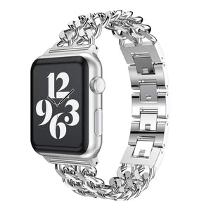 Apple Watch double chain link strap - gold