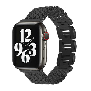 Apple Watch Fischgrätenarmband – Silber